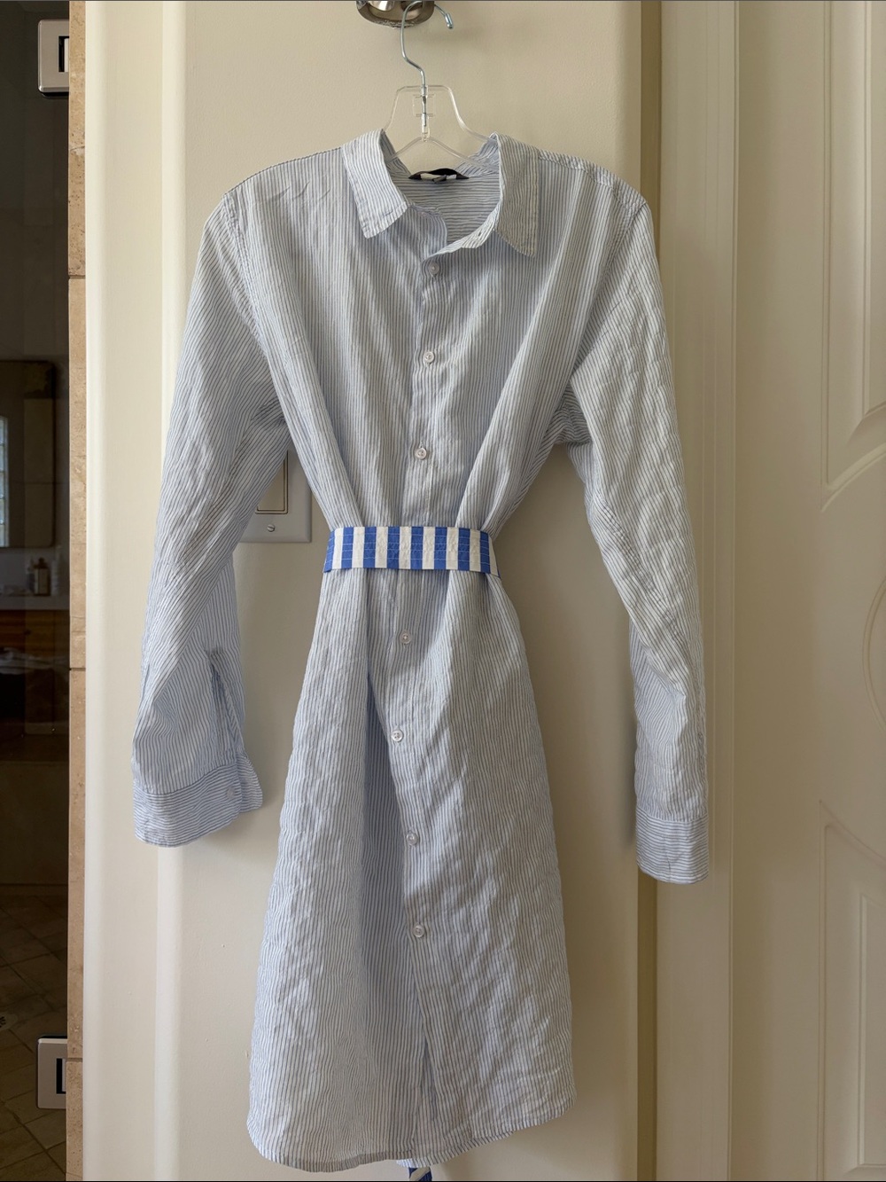 American Colors by Henry Lehr, Blue and White Picasso Dress